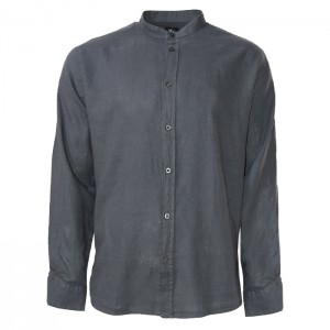 SHAIKKO MAO L/S SHIRT LINEN PATMOS SKM123TU03-0202